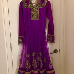 Exquisite Anarkali Shalwar dress India Pakistan